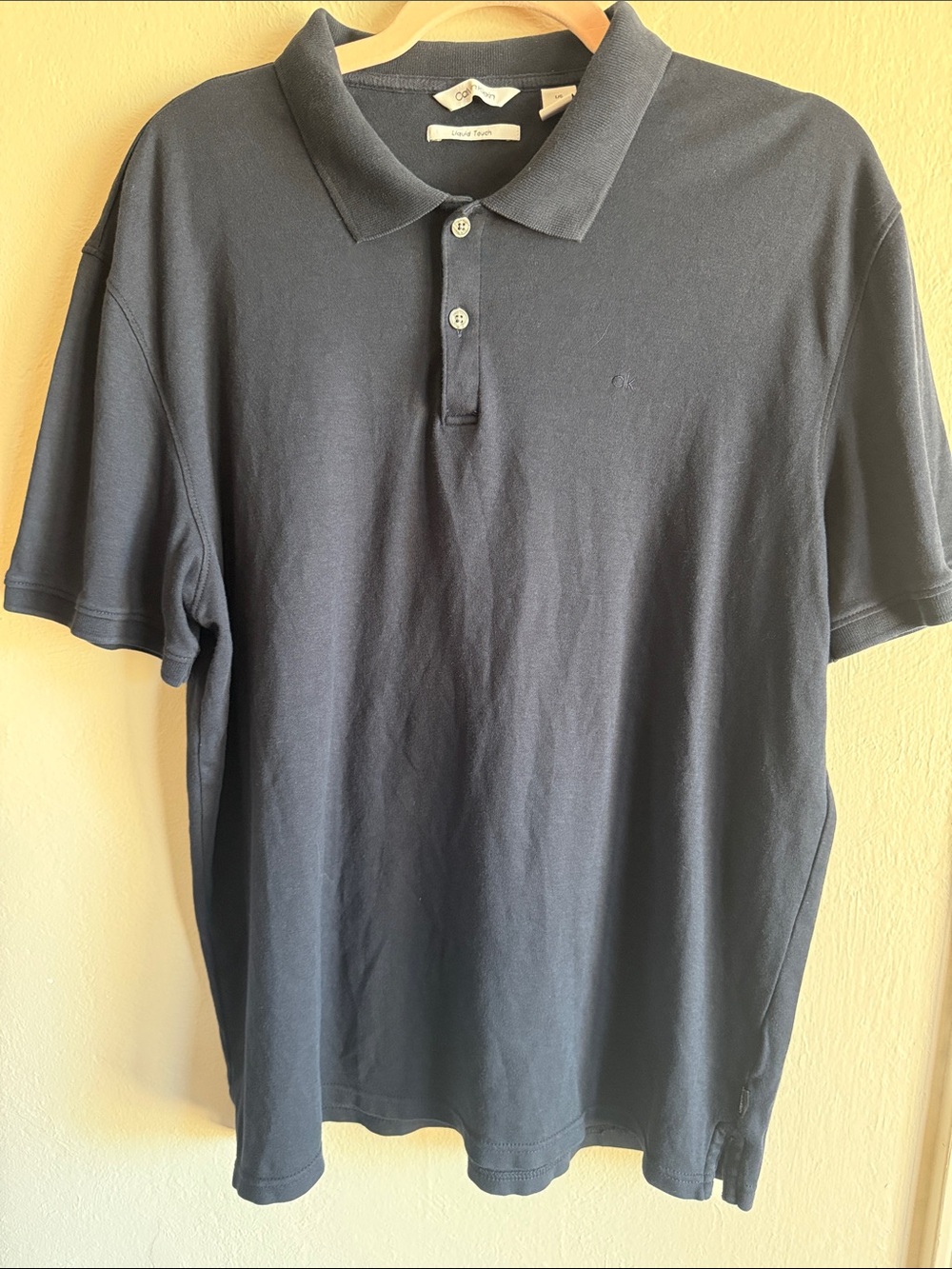 Calvin Klein Men’s Navy Blue Polo Shirt